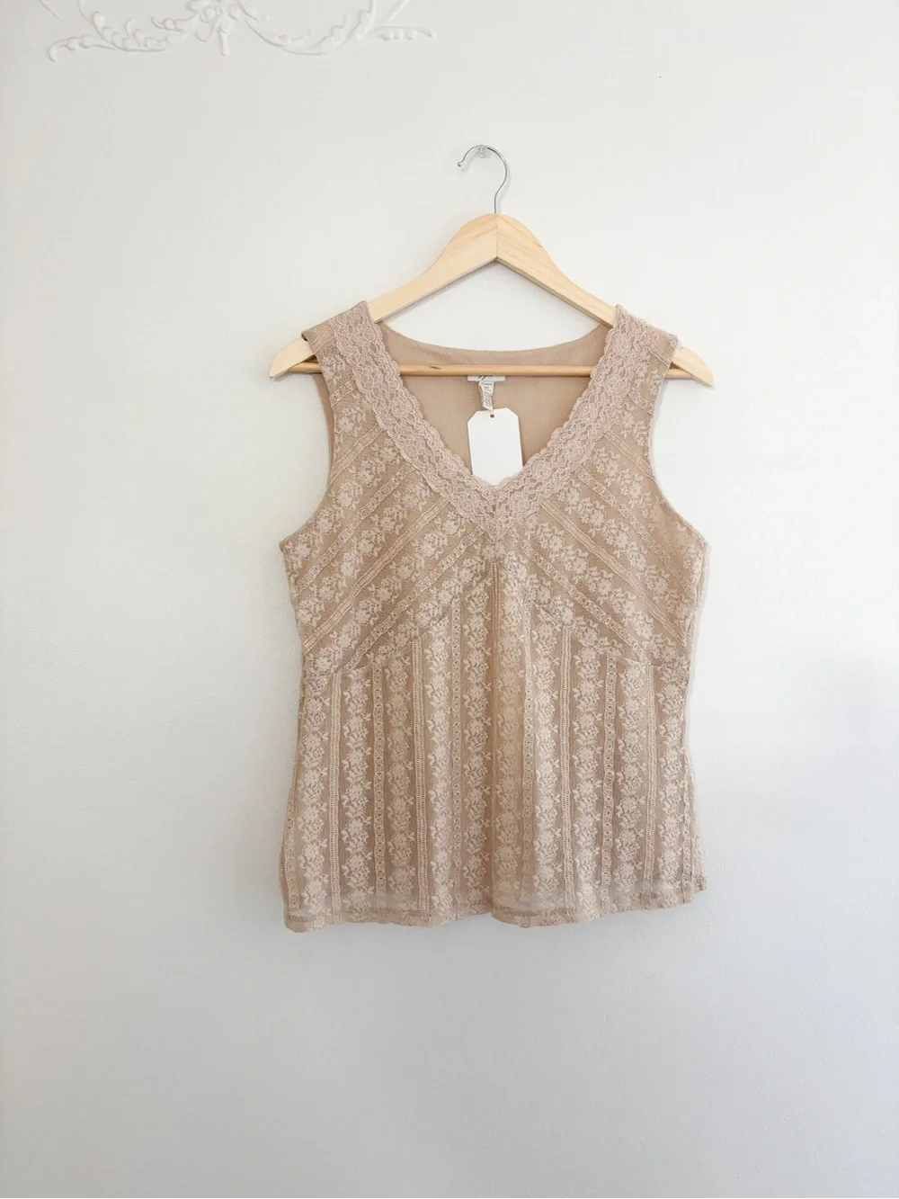 Vintage J Jill Lace Tank